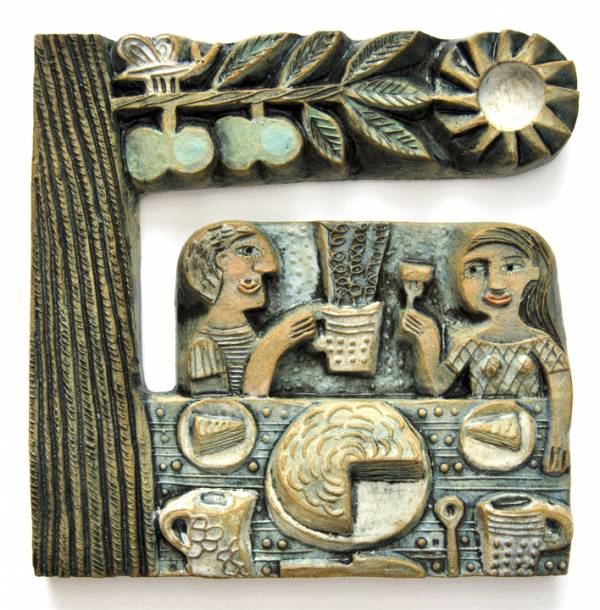 - a Ceramic by Hilke MacIntyre, measuring 15 x 15 cm (H x W) £85